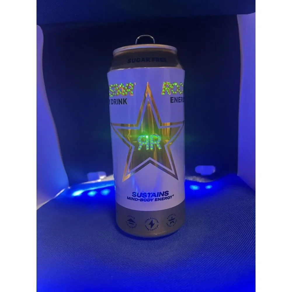 Rockstar Energy Drink Collectible‎ Lamp Can Green Light
